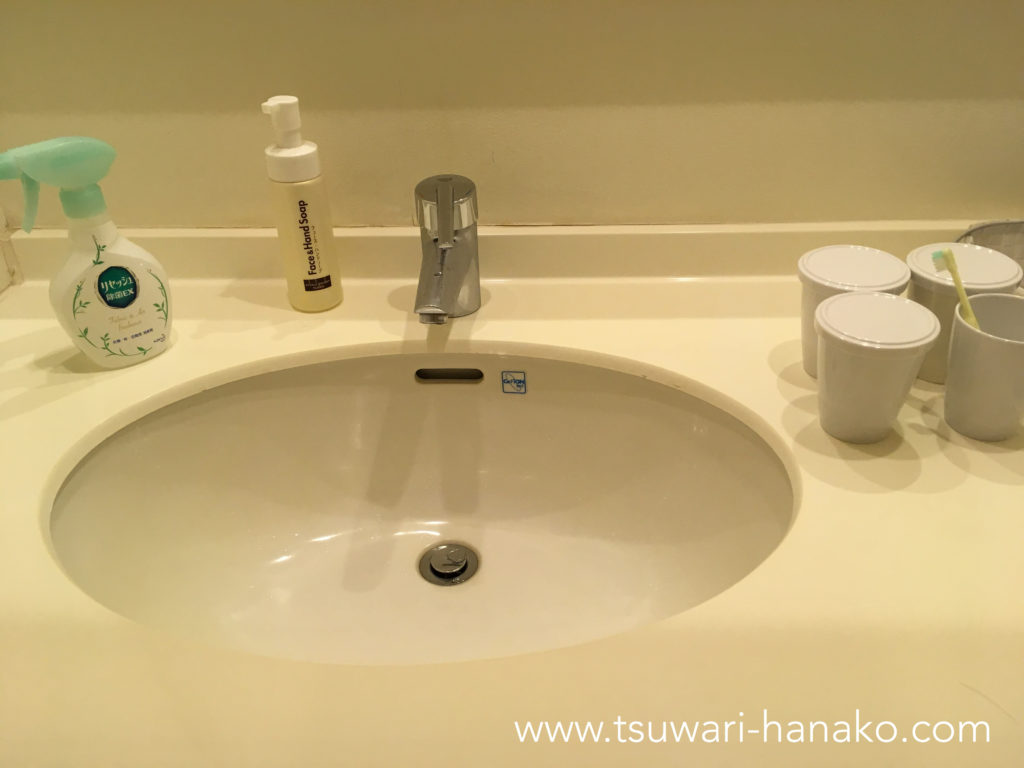 三井ガーデンホテルプラナ東京ベイバルコニーフォース洗面所